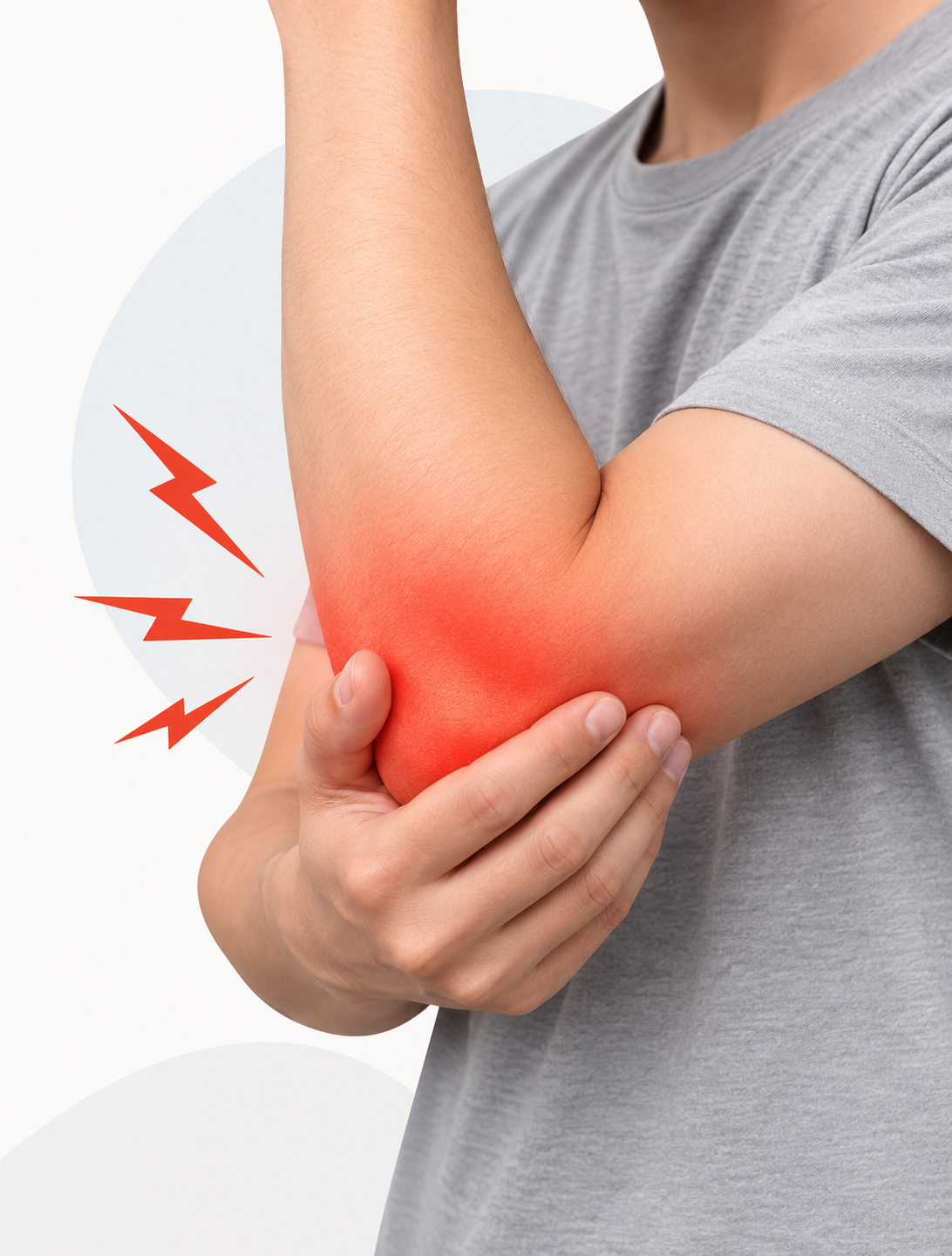 Physiotherapy assessment for elbow pain at COMM