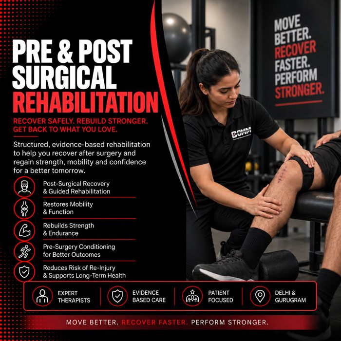 Post-surgical rehabilitation