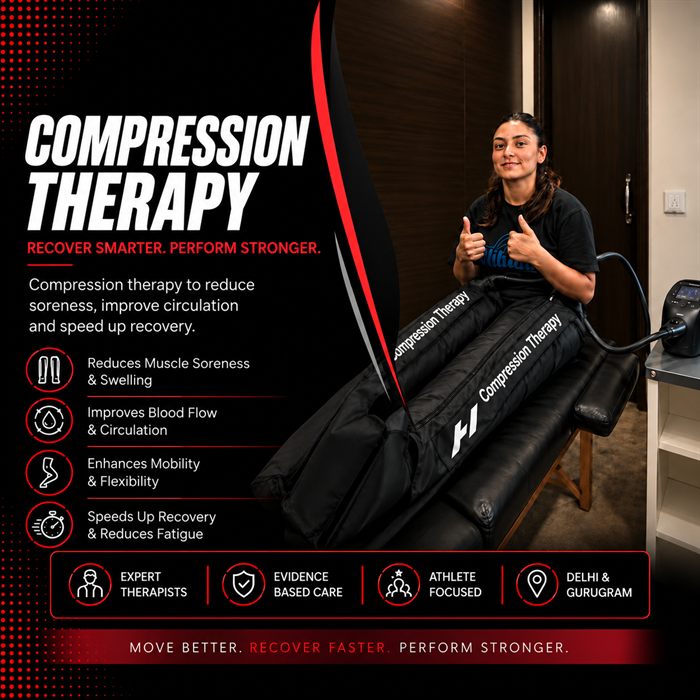 Normatec recovery session